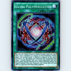 Yugioh Ultra Polymerization MACR-EN052 1st Edition Secret Rare Holo - NM 💎 - Image 1