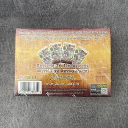 Yugioh RETRO PACK Mini Booster Box FACTORY SEALED - English Edition - Image 2