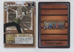 2002 One Piece Card Game Part BA Japanese Zoro #BA-C08 1l2 - Image 3