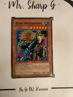 DARK DRICERAPTOPS - 1st EDITION SD09-EN006 ENGLISH Yu-Gi-Oh! CARD COMMON KONAMI - Image 3