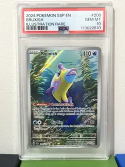 Bruxish 200/191 Surging Sparks Illustration Rare PSA 10 Pokemon TCG Card - Image 1
