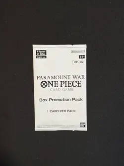 One Piece Card Game Paramount War OP-02 Box Promotion Pack SEALED English NEW - Image 1