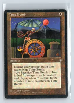 TIME BOMB - MTG Magic the Gathering Card - Ice Age - Rare - Image 1