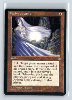 VEXING ARCANIX - MTG Magic the Gathering Card - Ice Age - Rare - Image 1