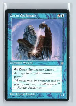ZURAN SPELLCASTER - MTG Magic the Gathering Card - Ice Age - Common - Image 1