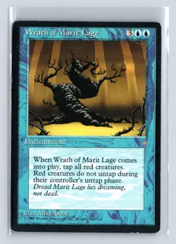 WRATH OF MARIT LAGE - MTG Magic the Gathering Card - Ice Age - Rare - Image 1