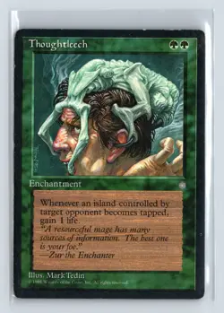 THOUGHTLEECH - MTG Magic the Gathering Card - Ice Age - Uncommon - Image 1