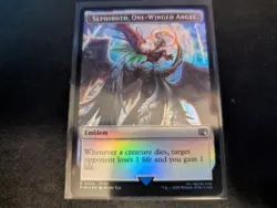 MTG Magic the Gathering FOIL Robot Warrior / Sephiroth One-Winged Angel Token! - Image 2