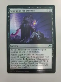 MTG Scrounge for Eternity Edge of Eternities Foil Uncommon - Image 1