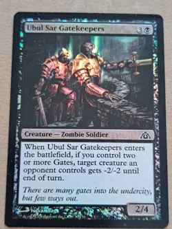 Magic The Gathering MTG 030 - Ubul Sar Gatekeepers FOIL - Dragon’s Maze [Mint] - Image 1