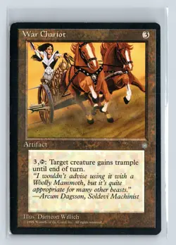 WAR CHARIOT - MTG Magic the Gathering Card - Ice Age - Uncommon - Image 1