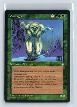 WIITIGO - MTG Magic the Gathering Card - Ice Age - Rare - Image 1