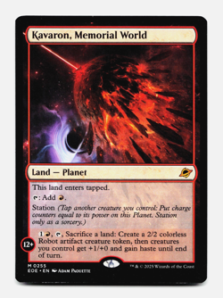 Kavaron, Memorial World [Edge of Eternities] MTG Magic *In Hand/Ships Now* 🔥 - Image 1