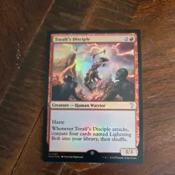 Toralf's Disciple -Foil Near Mint MTG Mystery Booster 2 - Image 1