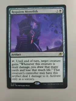 MTG Requiem Monolith Edge of Eternities Regular Rare - Image 1