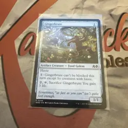 MTG Gingerbrute WOE 246 Common Food Golem! - Image 1