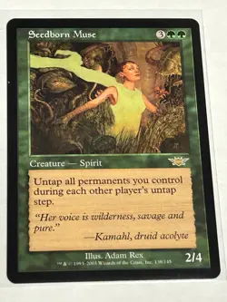 MTG Seedborn Muse Legions Rare Magic The Gathering NM - Image 1