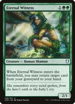 Eternal Witness Commander Anthology Volume II MP MTG - Image 1