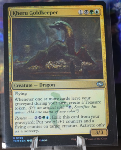 MTG TCG: Kheru Goldkeeper 199, Tarkir: Dragonstorm _ FOIL - Image 1