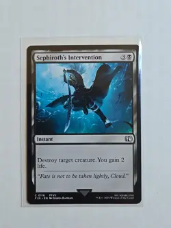 Sephiroth's Intervention - Final Fantasy - NM - MTG Magic - Common - Instant - Image 1
