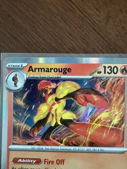 Armarouge 041/198 VERTICAL LINE HOLO USA EXCLUSIVE Pokemon NM - Image 2