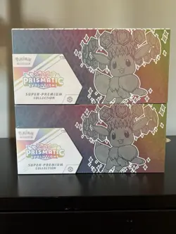 Pokemon Prismatic Evolutions Super Premium Collection Lot of 2 *SEALED* - Image 1