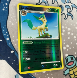 Leafeon 45/111 Reverse Holo Platinum Rising Rivals Pokemon Card 2009 LP/NM - Image 3