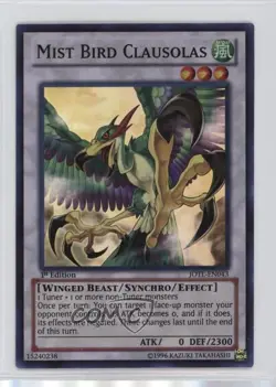 Mist Bird Clausolas 1st Ed. YuGiOh Judgment of the Light #JOTL-EN043 0b3 - Image 1