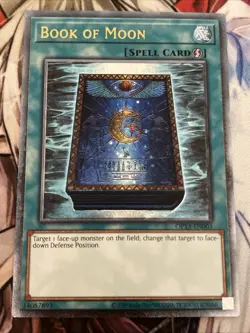 YUGIOH BOOK OF MOON ULTIMATE RARE OP13-EN001 NM - Image 1