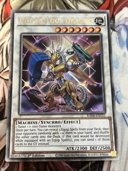 YUGIOH POWER TOOL DRAGON QUARTER CENTURY SECRET RARE RA04-EN135 NM - Image 1