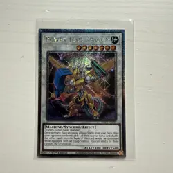 YUGIOH POWER TOOL DRAGON QUARTER CENTURY SECRET RARE RA04-EN135 NM - Image 1