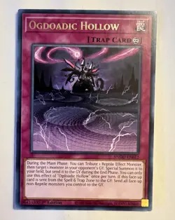 Yugioh TCG Ancient Guardians Ogdoadic Hollow ANGU-EN012 Rare NM 1st Edition - Image 1
