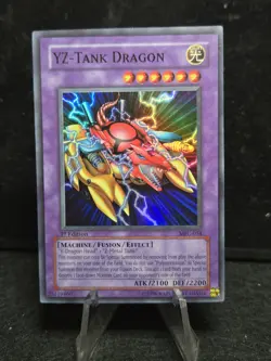 Yugioh - YZ-Tank Dragon Super Rare MFC-054 1st Edition - LP - Image 1