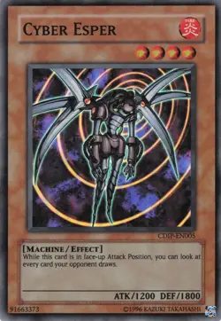 Yugioh Cyber Esper CDIP-EN005 Super Rare NM - Image 1