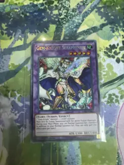 Yugioh Gem-Knight Seraphinite SHVA-EN048 Secret Rare 1st Edition LP - Image 1