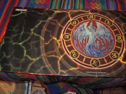 Konami Yugioh Trading Card Game Play Mat Board Shonen Jump Joey Wheeler 1996 - Image 4