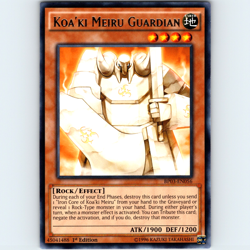 Yugioh Koa'Ki Meiru Guardian BP03-EN056 1st Edition Silver Foil Rare - NM 💎 - Image 1