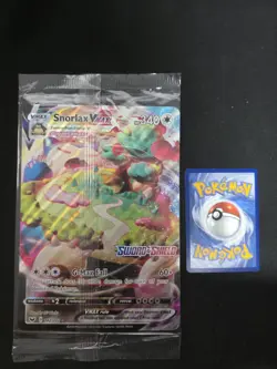 SNORLAX VMAX - 142/202 - JUMBO CARD - SEALED - POKEMON CARD - Image 1