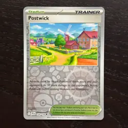 Postwick 154/159 Pokemon Journey Together SV09 Reverse Holo Uncommon NM - Image 1