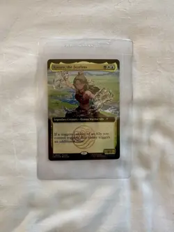 SDCC 2025 Magic The Gathering MTG Avatar Katara The Fearless Promo Card IN HAND - Image 1