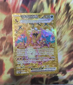 Pokemon TCG Charizard EX Hyper Rare Holo Card 228/197 Obsidian Flames - Image 1