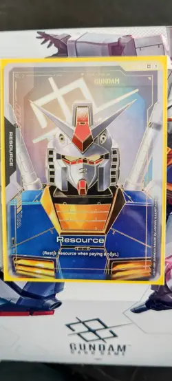 Bandai Gundam TCG GD-01 R-002 RX-78-2 Resource C++ Card Near Mint Free Shipping - Image 1