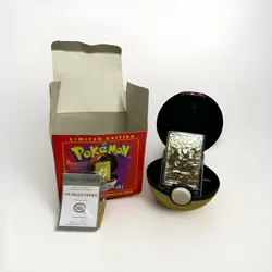 Pokemon Limited Edition, 23 Karat Gold Plated Trading Card, Jigglypuff - Image 1