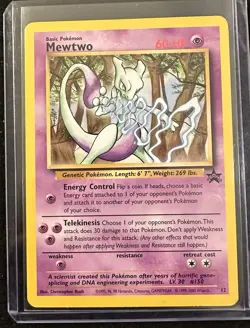 Mewtwo 12/53 WOTC Promo Card - Pokemon Tcg - Image 1