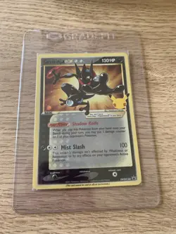 Pokemon Card Celebrations Greninja Gold Star SWSH144 Black Star Promo Sealed - Image 1