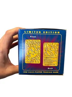 Pokemon 23k Gold-Plated 1999 Jigglypuff Trading card NOS New in Box Nintendo - Image 2