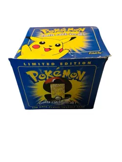 Pokemon 23k Gold-Plated 1999 Pikachu Trading card NOS New Nintendo Creatures In - Image 1