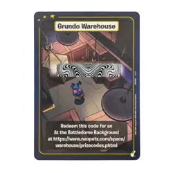 Neopets Battledome TCG Grundo Warehouse Code Cards 🪐Choose Your Card! 🌟 - Image 3