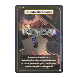 Neopets Battledome TCG Grundo Warehouse Code Cards 🪐Choose Your Card! 🌟 - Image 4