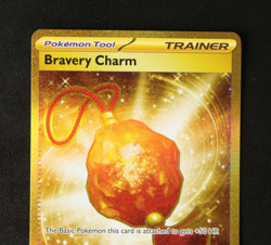 Pokemon Card TCG - Bravery Charm 175/142 - Stellar Crown - Hyper Rare - NM ⭐ - Image 2